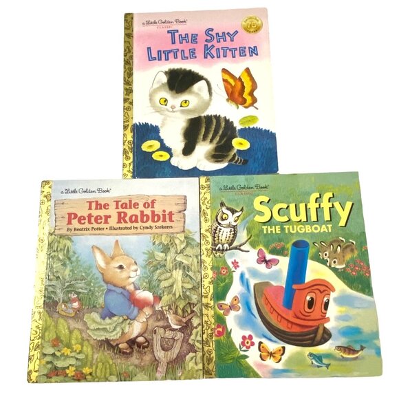 Little Golden Book Lot of 10 - Picture 5 of 14